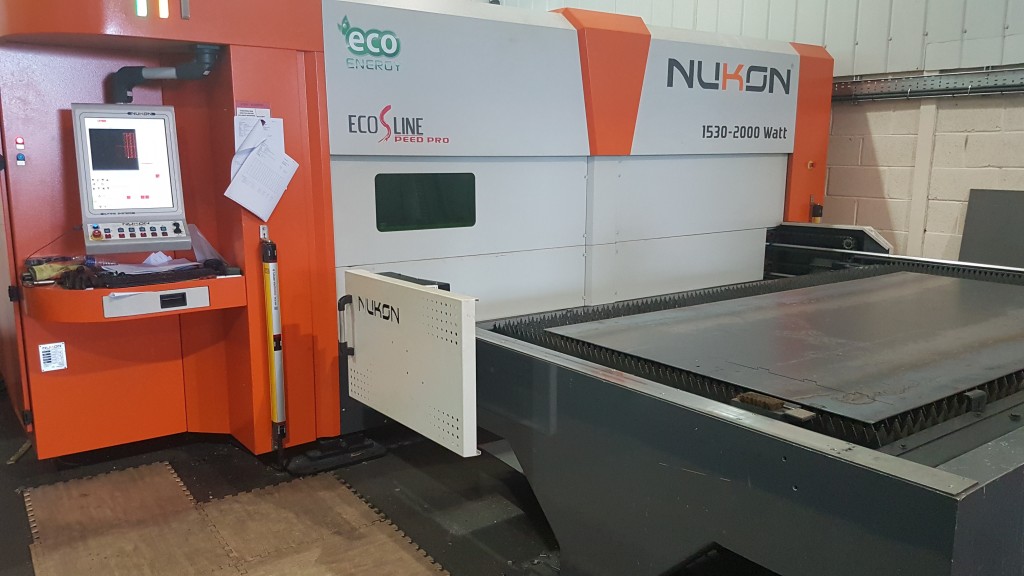 The First Nukon Ex Demo Fibre Laser Machine for Sale in UK | MMMA