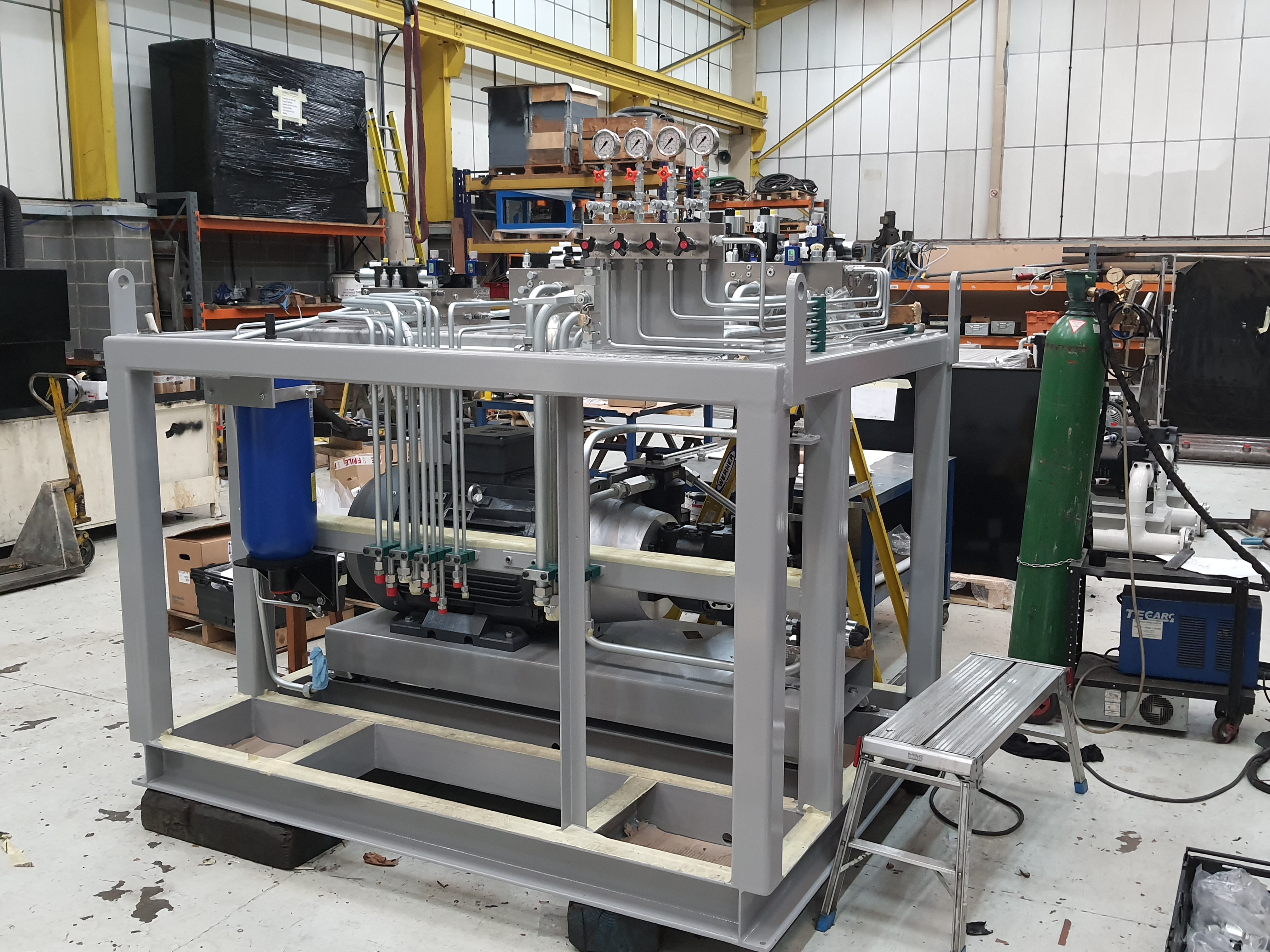 Refurbished press at Rhodes Interform