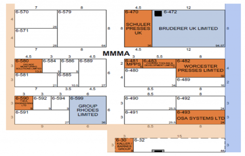 MACH 2024 Metalworking Village floorpan