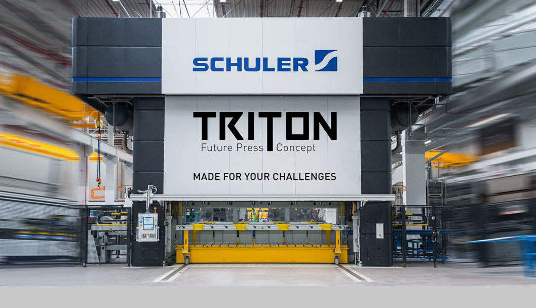 Not only Schuler's single presses are of modular design ("TRITON" concept)