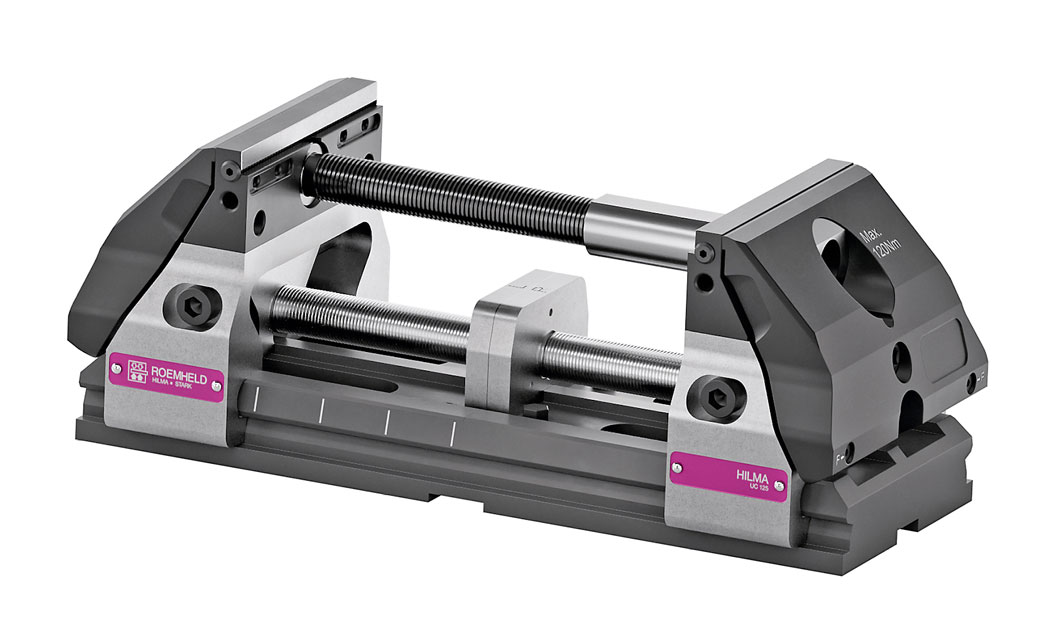 The new Hilma.UC 125 centric vice from Roemheld.
